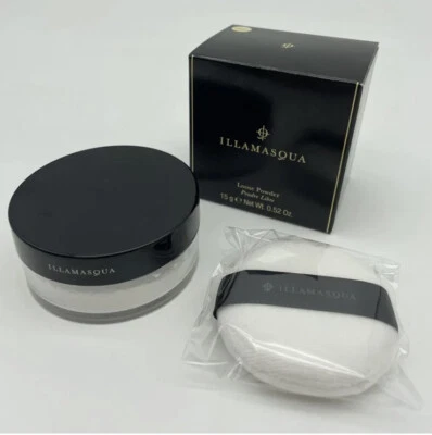 Illamasqua Loose Powder 010 with Powder Puff Primer Matte 15g - Brand New in Box - Image 1 of 3
