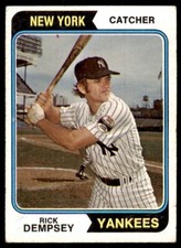 1974 Topps Rick Dempsey B Baseball Cards #569