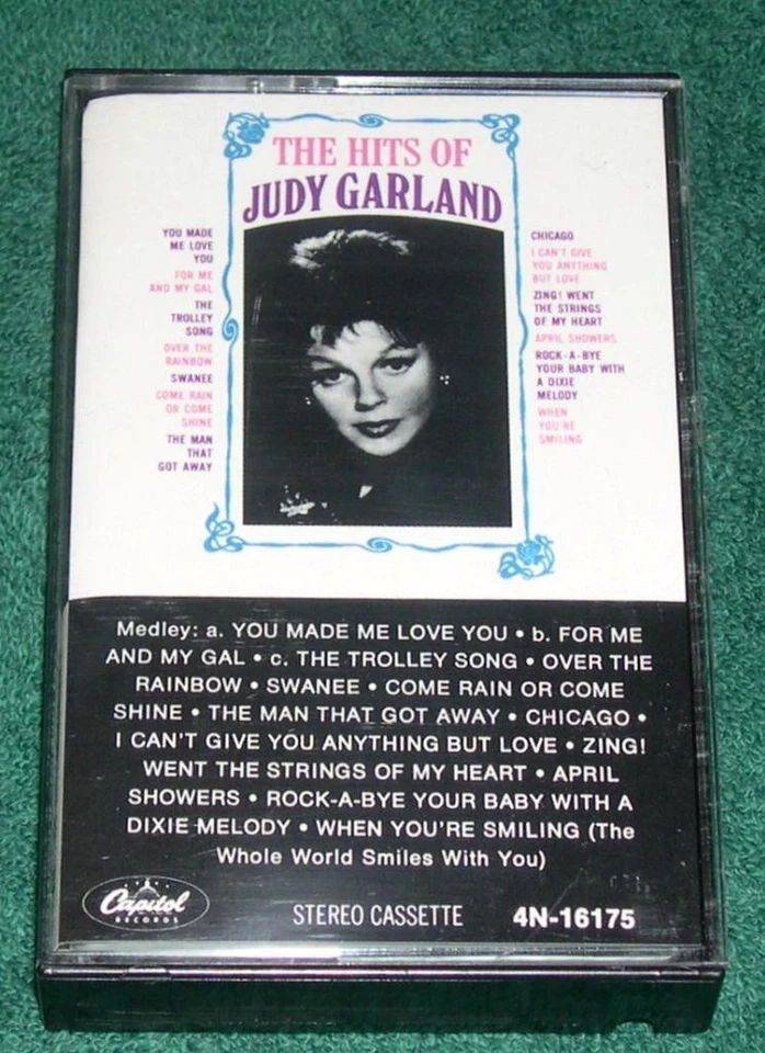JUDY GARLAND - The Hits of Judy Garland (Cassette) Very Good+ - Image 1 of 1