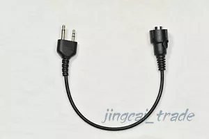 Mini cable conector de enchufe Din para radio Midland G6 G7 GXT760 LXT110 2 PINES - Imagen 1 de 1