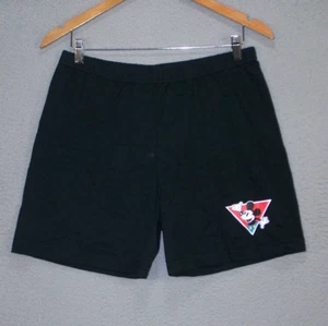 Mickey Mouse Shorts Youth Extra Large 30/32 Waist Black Disney Graphics Unisex - Picture 1 of 9