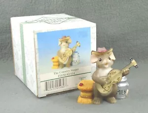 Charming Tails 2001 The Country Singer edición limitada Figura 82/114 de Fitz & Floyd - Imagen 1 de 6