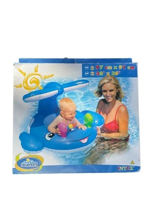 VERY RARE Vintage Intex The Wet Set 2006 Inflatable Lil Whale Pool Float 56571 - Image 1 of 3