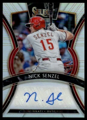2020 PANINI SELECT SIGNATURE Nick Senzel Auto Cincinnati Reds #S-NS - Image 1 of 2
