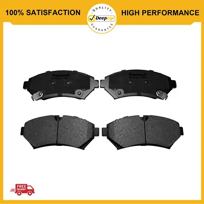 4PCS Fits For 1998 1999 2000 2001 2002 Cadillac Seville Front Ceramic Brake Pads - Image 1 of 4