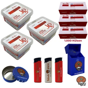 JPS John Player Special Volumentabak Mega Box 3x 105g, Winston Hülsen, Zubehör - Bild 1 von 7