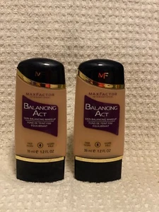 Max Factor 1.2 Fl Oz lot Balancing Act Skin Balancing Makeup #4 - Picture 1 of 2