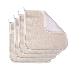4 Pack Exfoliating Face Body Wash Cloth Towel, Soft-Weave Scrub Towel Cloth Beau - Picture 1 of 6