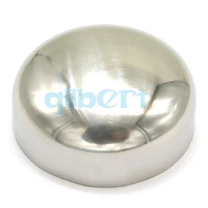 57mm OD 304 Stainless Steel Sanitary Butt Weld End Cap End Plug - Picture 1 of 7