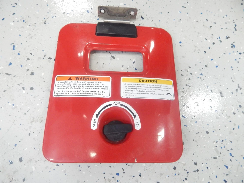 Cubierta de almacenamiento roja Kawasaki Jetki Watercraft 1997-1998 750 900 STX 14090-3723-B1 Foto 1 de 1