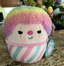 Squishmallows Declan the Cotton Candy Clown ToyDrops NWT In Hand 8” SHIPS FREE