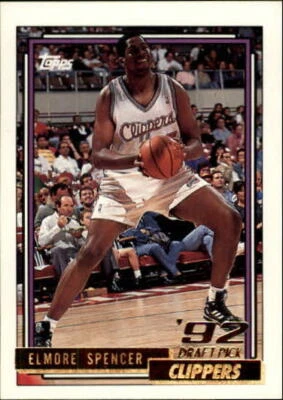 1992-93 Topps Gold #300 Elmore Spencer Card - Image 1 of 2