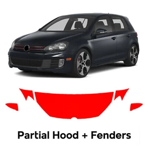 Hood Precut PPF Paint Protection Film For Volkswagen GTI 2010-2014 - Picture 1 of 8