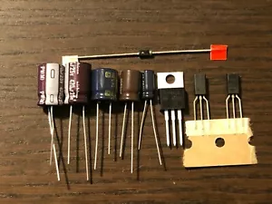 Sansui F-2619 RF Power Supply Board Rebuild Receiver Recap Kit para 8080DB 9090DB - Imagen 1 de 1