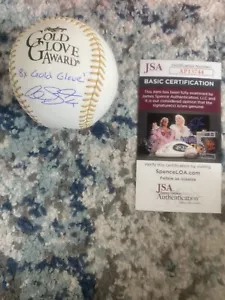 ALEX GORDON Signed Gold Glove Inscription Baseball Kansas City Royals RARE JSA - Picture 1 of 8