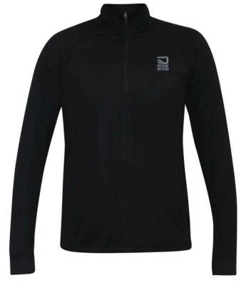 Camiseta D555 Duke Big para hombre ropa seca L/S poliéster con cremallera (601405-K) Foto 1 de 3