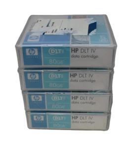 Brand New Sealed 4 x HP C5141F DLT IV 80GB Data Cartridges - Afbeelding 1 van 2