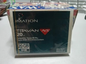 NOS Imation Travan 20GB Data Tape TR-5 Network Series New Sealed - Afbeelding 1 van 1