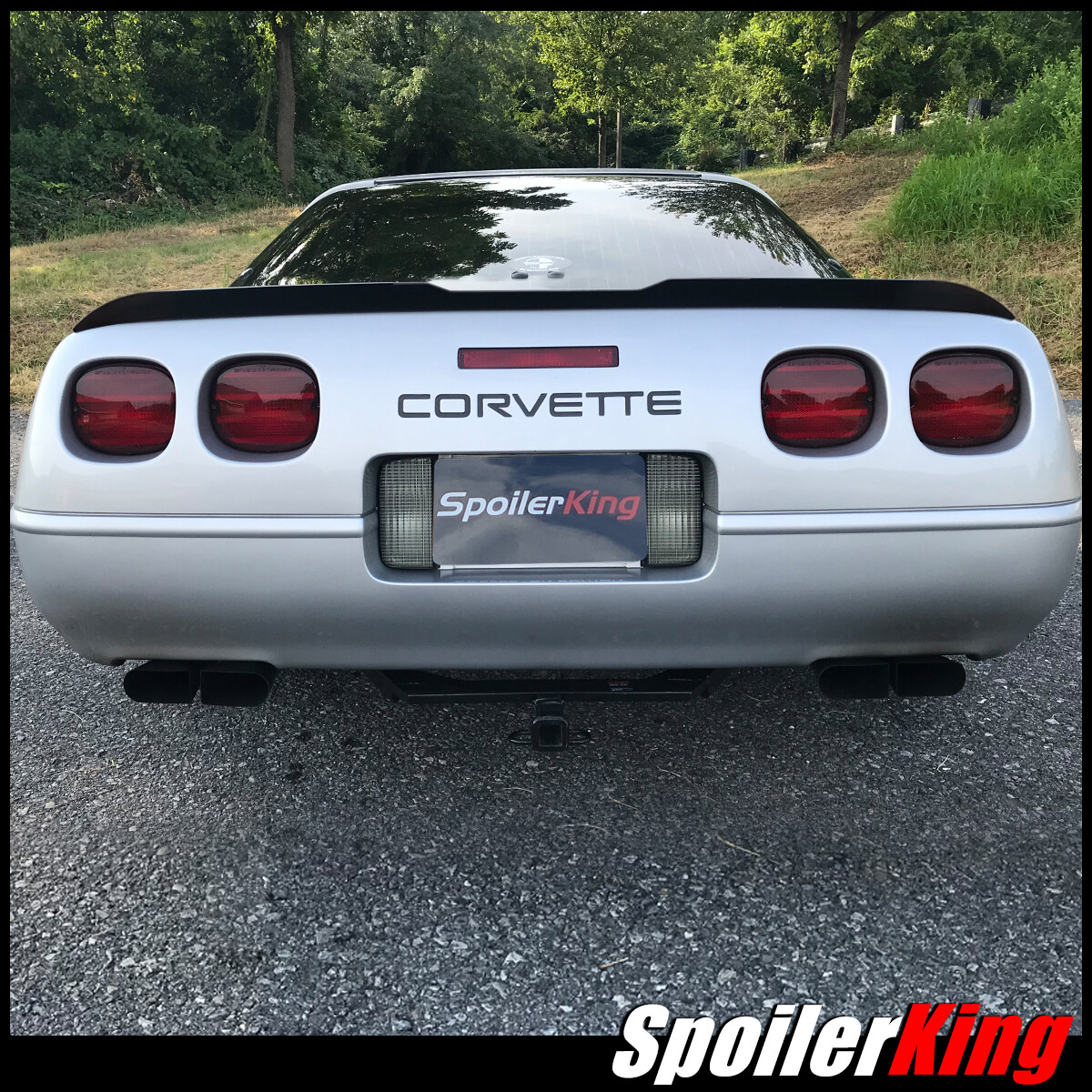 198490 C4 Corvette ACI Fiberglass Aerotech Rear Wing Spoiler NEW Made in USA eBay
