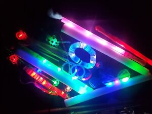 4th of July Rave MEGA PACK! Light-Up Neon Galore! Perfect for Kids! Family Pack!