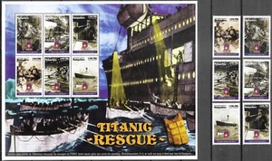 MADAGASKAR - 1998 MNH "TITANIC Sinking Anniversary" Souvenir Sheet & Set!!! - Bild 1 von 1