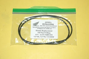 Honda VF700, 750 & 1000 Oil Pan O-Ring 11315-MB0-010 NEW REPLACEMENT Non-OEM Qt - Picture 1 of 1