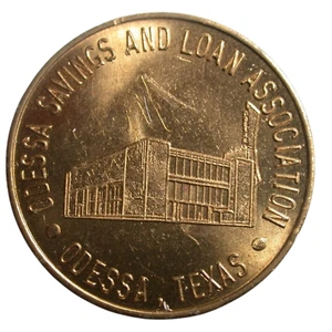 Asso de ahorros y préstamos Odessa, TX. Moneda - Imagen 1 de 2