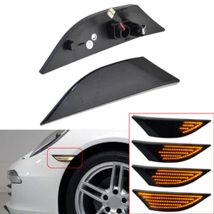 Luz LED de secuencia dinámica lateral para Porsche 991 Carrera 981 Cayman 718 - Imagen 1 de 12