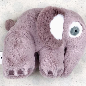 SEBRA Elefant ❤️ Kuscheltier Plüschtier Stofftier super soft alt Rosa NEU - Bild 1 von 7