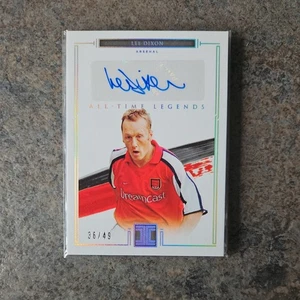 Panini Impeccable 2020-21 Premier League Lee Dixon Auto 36/49 Arsenal  - Bild 1 von 2