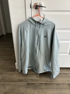 Jordan Hoodie Größe XXL mit Reißverschluss türkis  - Bild 1 von 5