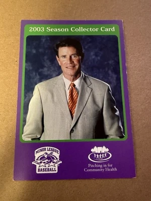 Foto postal Jim Palmer 2003 ligas menores de béisbol  Foto 1 de 2