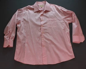 Tommy Bahama Men's Pink Striped Long Sleeve Dress Shirt Size 17.5 32-33 - Picture 1 of 10