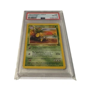 1999 PSA 8 Pokemon Jungle Exeggutor #35 1st Edition Graded - Picture 1 of 2