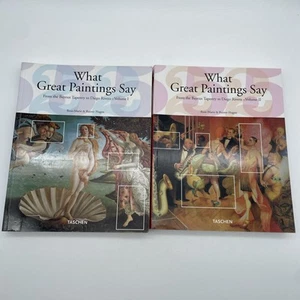 What Great Paintings Say x2 By Rose-Marie&Rainer Hagen ,taschen - Imagen 1 de 16