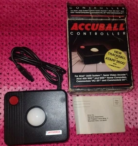 New Vintage Accuball Controller for Atari / Sears / Commodore Vic 20 & 64 - Picture 1 of 3