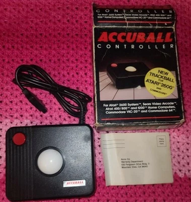 New Vintage Accuball Controller for Atari / Sears / Commodore Vic 20 & 64 - Image 1 of 3