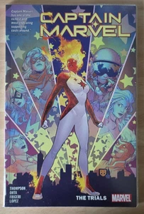 Captain Marvel The Trials TPB Paperback Ex-Library Graphic Novel - Picture 1 of 4