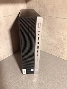 HP EliteDesk 800 G5 SFF Desktop Intel i7-9700K 16GB Ram 512GB M.2 11 Pro - Picture 1 of 4
