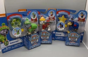 Paw Patrol The Great Snow Rescue - Marshall Chase And Rocky Lote de 3 Nuevos - Imagen 1 de 4