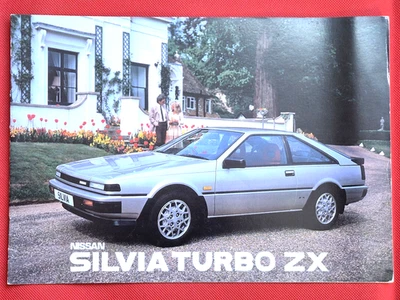 1985 NISSAN SILVIA TURBO ZX & DOHC (S12) Sales Brochure UK Market - Image 1 of 4