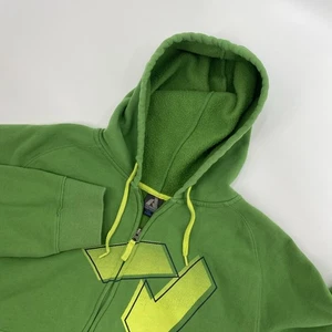 Eddie Bauer Hoodie Mens Extra Large Green First Ascent Full Zip Organic Outdoors - Picture 1 of 13