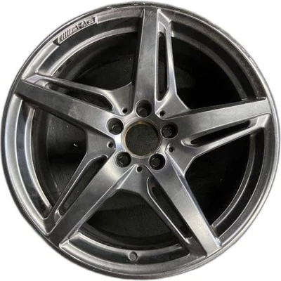 Front AMG Mercedes-benz Black GT OEM Wheel 19” 190 Original Rim Factory 85472B - Image 1 of 4