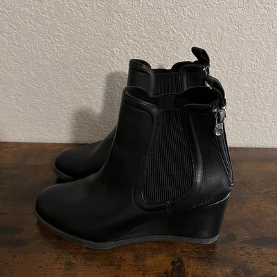 BLOWFISH MALIBU Praline Vegan Wedge Ankle Boots - Image 1 of 4