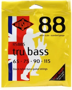 Rotosound RS88S Tru Bass 88 Black Nylon Tapewound Short Scale Bass Saiten - Bild 1 von 3
