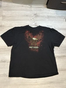 Yellowstone Harley Davidson Weißkopfseeadler schwarz T-Shirt 2XL - Bild 1 von 7
