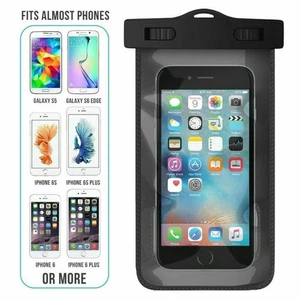Custodia telefono subacquea impermeabile TPU 4 colori borsa asciutta custodia universale nuoto f - Foto 1 di 15
