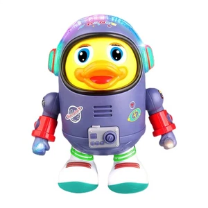 Dynamischer Rhythmus Berry Präsident LED ELECTRE Space Duck Walking Dancing Toy - Bild 1 von 11