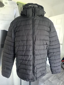 Superdry Fuji Sport-Jacke schwarz mit Kapuze DOPPELREISSVERSCHLUSS UVP 100 GRÖSSE SMALL - Bild 1 von 3