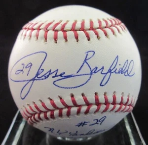 Jesse Barfield NY Yankees 1989-92 Signed ML Baseball - Beckett BAS - Picture 1 of 3